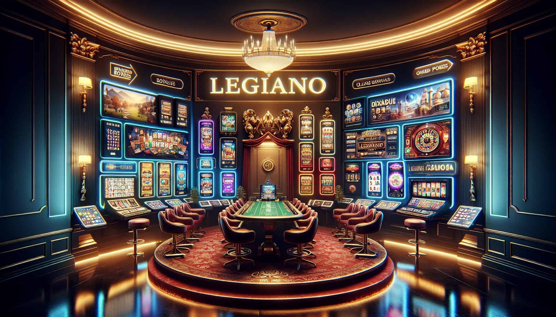 premium Legiano Casino bonus de fidélité bannière promotionnelle