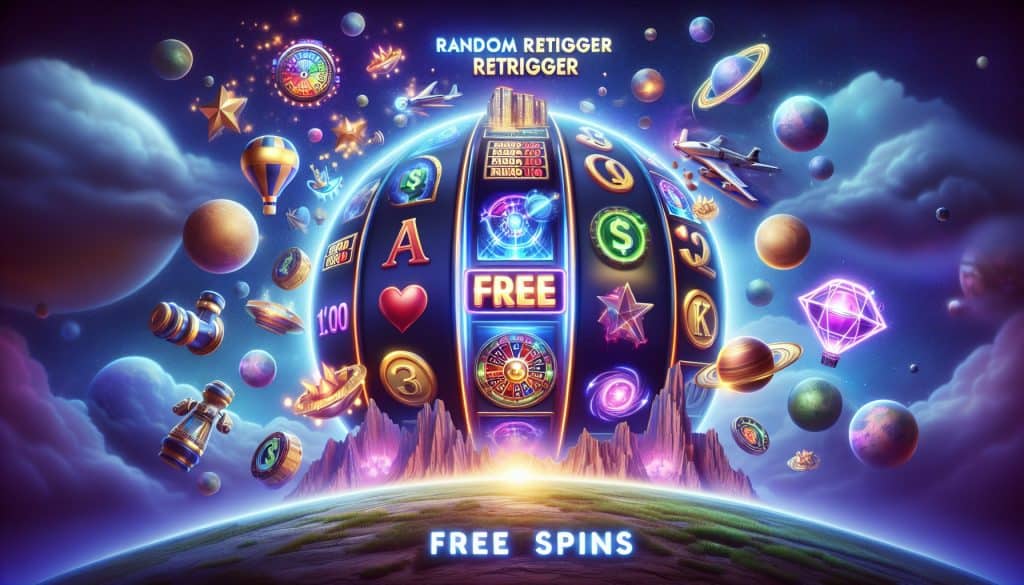 Kako igrati igre koje koriste nasumične retrigger free spinove