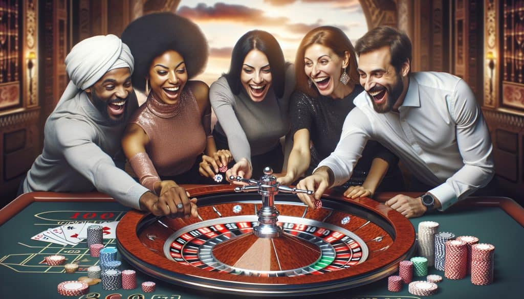 Casino igre koje uključuju “timove” igrača s kolektivnim bonusima