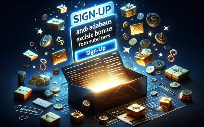Bonusi dostupni isključivo korisnicima newslettera