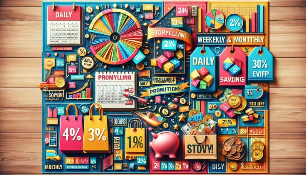 Sve o dnevnim, tjednim i mjesečnim promocijama