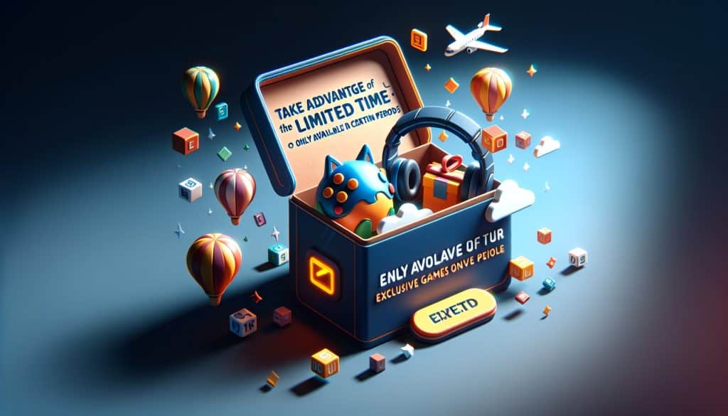 Igre koje se aktiviraju samo u određenim vremenskim periodima Igre koje se aktiviraju samo u određenim vremenskim periodima