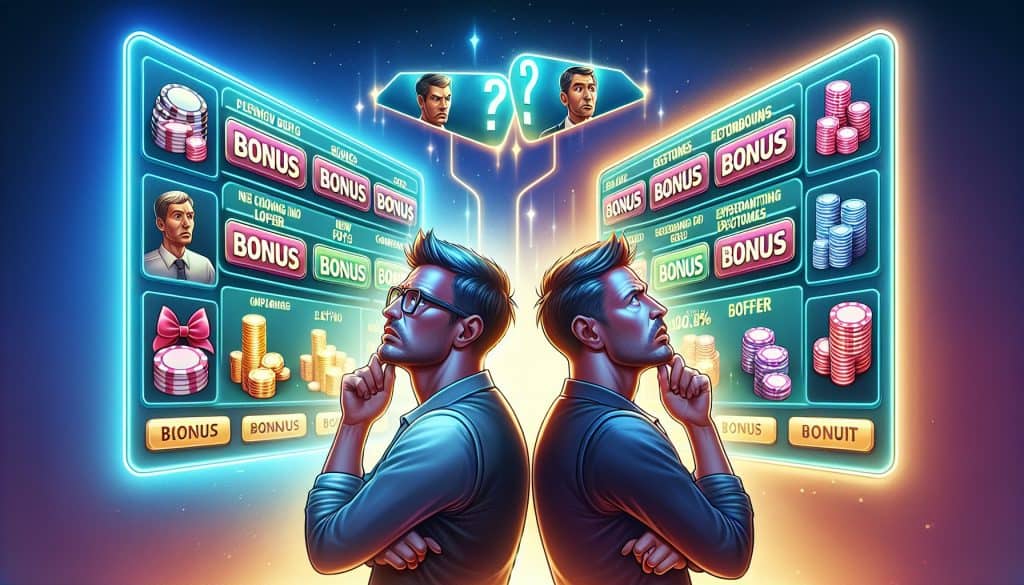 Usporedba bonusa za nove i postojeće igrače