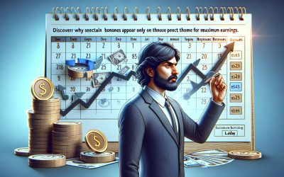 Zašto su neki bonusi aktivni samo u određene dane