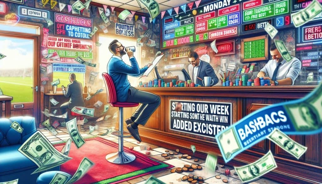 Bonusi za ponedjeljak – povrat novca i free betovi